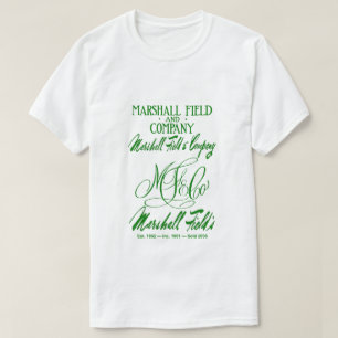 T-shirt Les 4 logos de Marshall Field