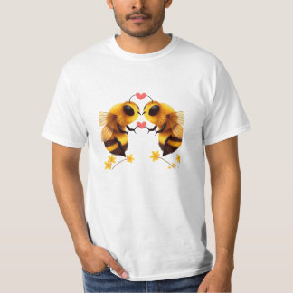 T-SHIRT LES ABEILLES AMOUREUSES