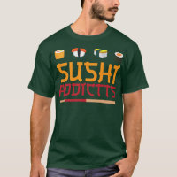Les accros du sushi Kawaii Japonais drôle Sushi Lo