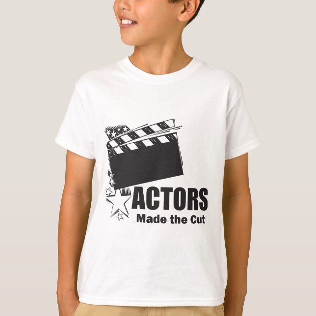 T-shirt Les acteurs ont fait la coupe (Devant)