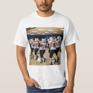 T-shirt les adeptes aiment leur équipe