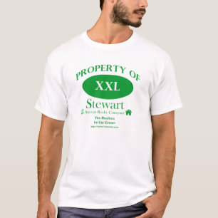 T-shirt Les agents immobiliers - propriété d'objet