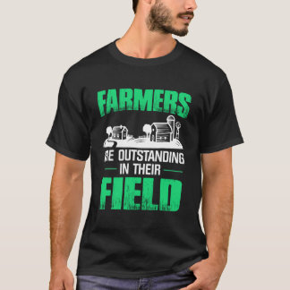 T-shirt Les Agriculteurs Sont Exceptionnels Dans Leur Doma