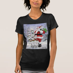 T-shirt Les aides de Père Noël
