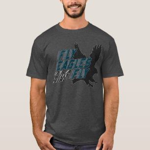 T-shirt Les Aigles Volants vintages Volent Son Football Ph