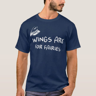 T-shirt Les ailes sont pour les fées Conception pour un pi