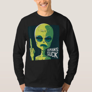 T-shirt Les Aliens ne croient pas en vous, non plus en esp