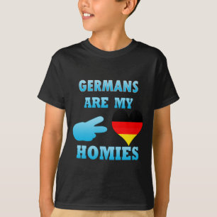 T-shirt Les Allemands sont mon Homies