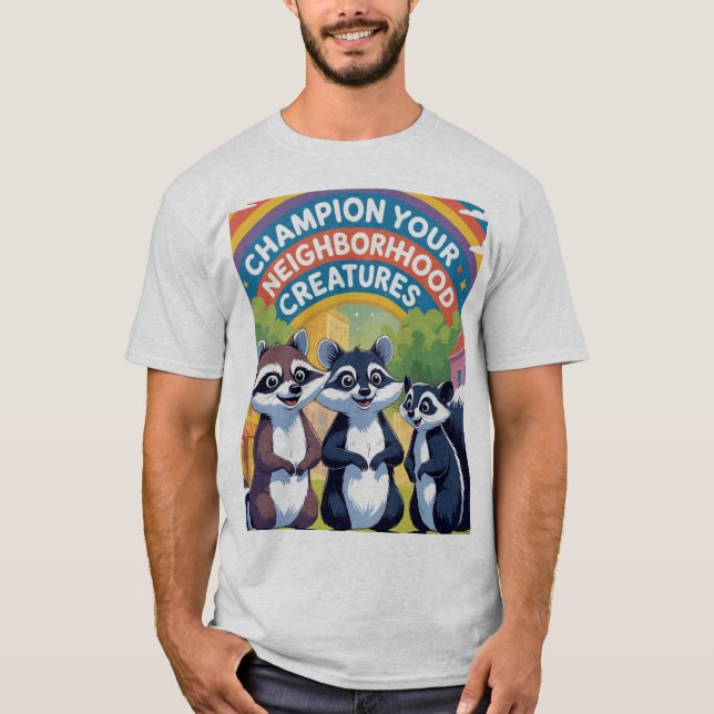 T-shirt Les alliés de la faune (Devant)