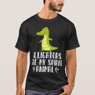 T-shirt Les alligators sont mon esprit animal