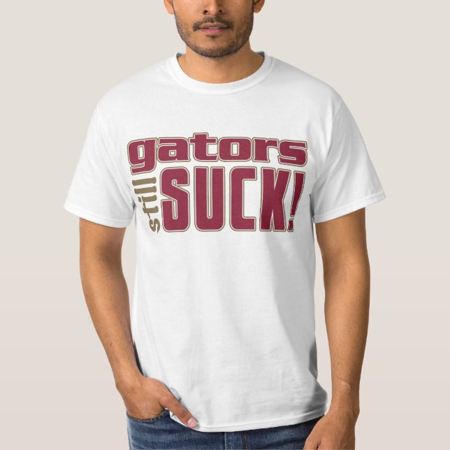 T-shirt les alligators SUCENT toujours ! (Devant)