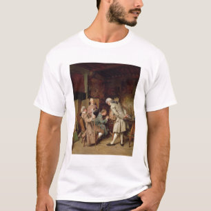 T-shirt Les amants d'art, ou le peintre, 1860 (panneau)
