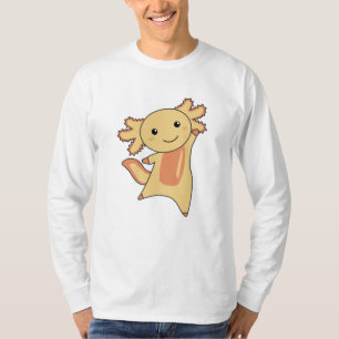 T-shirt Les Amateurs Axolotl Les Beaux Animaux Pour Les En