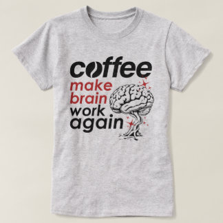 T-shirt Les amateurs de café