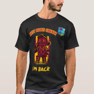 T-shirt Les amateurs de cricket Cadeaux Antilles Cricket P