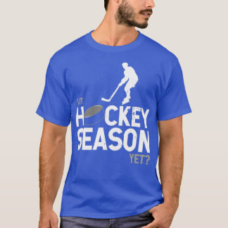 T-shirt Les amateurs de hockey ne peuvent pas attendre la 
