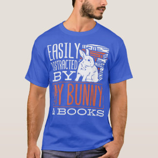 T-shirt Les Amateurs De Lapins Gentils Distraits Par Les L