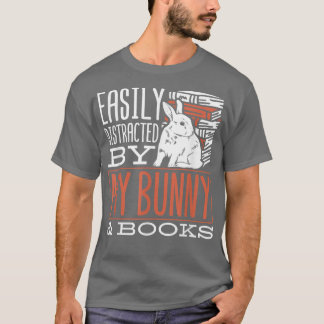 T-shirt Les Amateurs De Lapins Gentils Distraits Par Les L