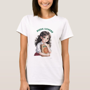 T-shirt Les amateurs de pizzas