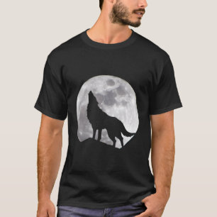 T-shirt Les Amateurs De Pleine lune Et De Loup