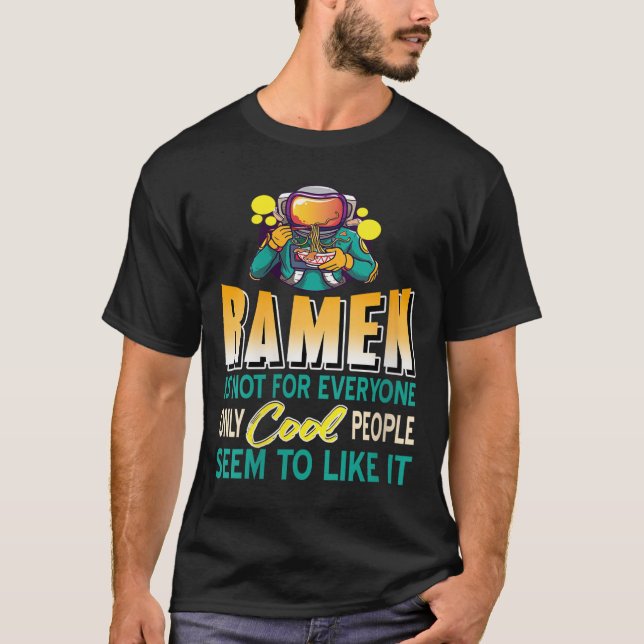 T-shirt Les Amateurs De Ramen Seulement L'Astronaute Spati (Devant)
