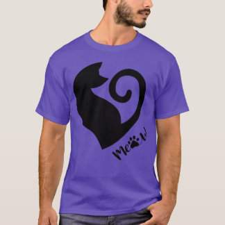 T-shirt Les amis de Heart Cat