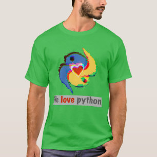 T-shirt Les amis de Python