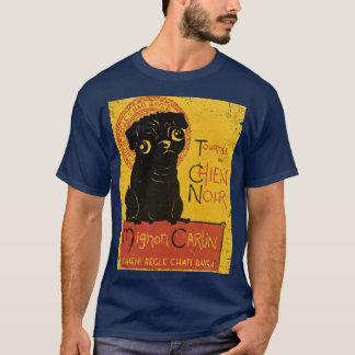 T-shirt Les amis du Chien Noir