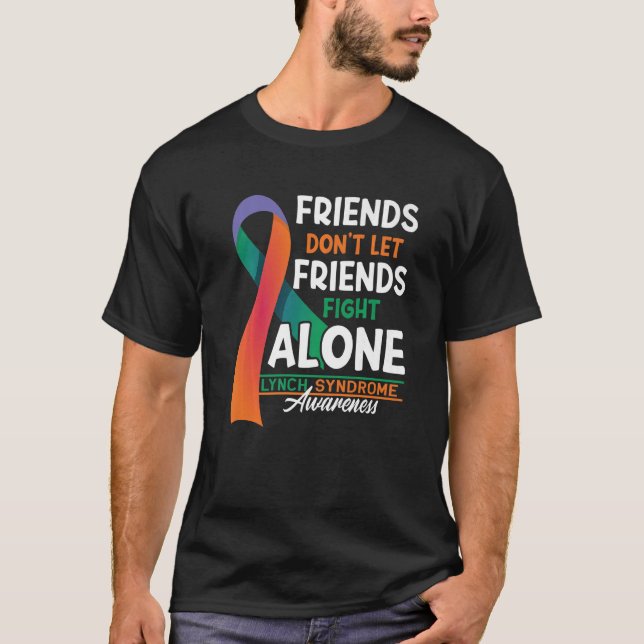 T-shirt Les amis ne laissent pas les amis combattre le syn (Devant)