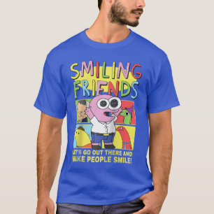 T-shirt Les amis souriants font sourire les gens PIM Dessi