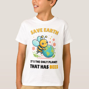 T-shirt Les amoureux des abeilles sauvent la Terre