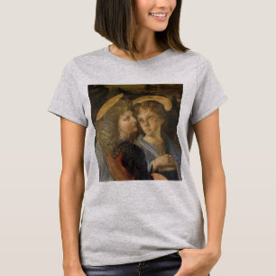 T-shirt Les Anges du Baptême du Christ de Léonard de Vinci