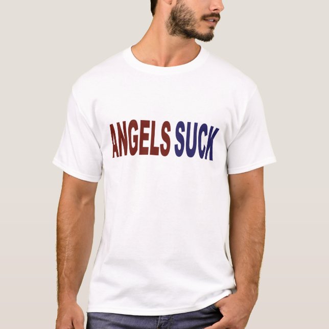 T-shirt Les anges sucent (Devant)