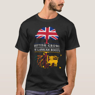 T-shirt Les Anglais développés avec le Sri Lankan