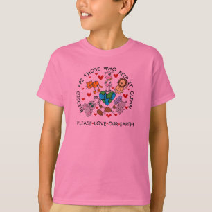 T-shirt Les animaux aiment notre terre