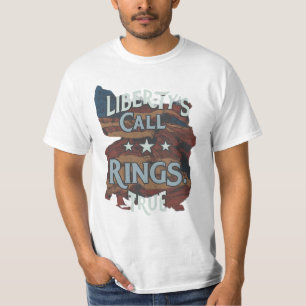T-shirt Les anneaux de liberté sont réels