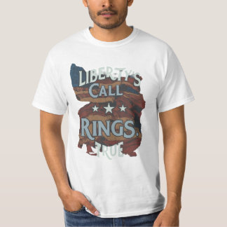 T-shirt Les anneaux de liberté sont réels