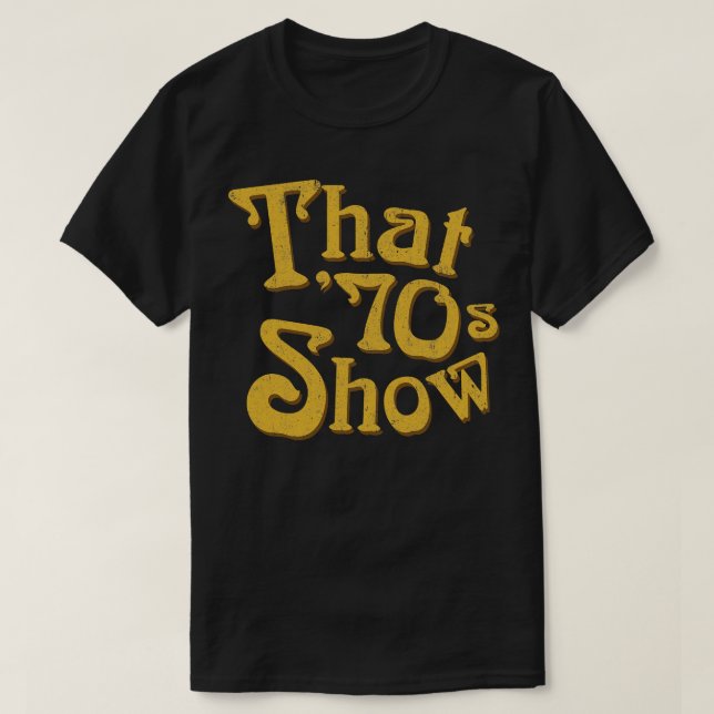 T-shirt Les années 70 (Design devant)