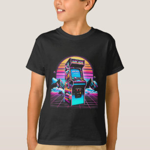 T-shirt les années 70 80s 90s Vintage Retro Arcade jeu vid