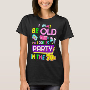 T-shirt les années 70 Conception Pour Femmes Rave Outfit &