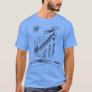T-shirt Les années 70 corps libre