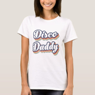 T-shirt les années 70 Daddy Disco, 1970 Costumes For Men, 