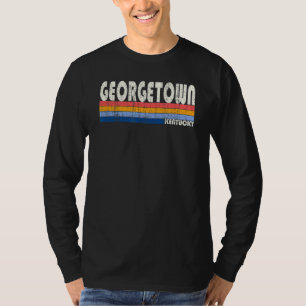 T-shirt Les années 70 rétro Vintage 80s Style Georgetown K