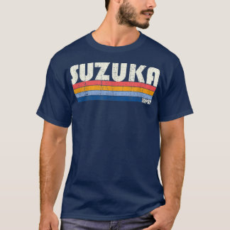 T-shirt Les années 70 rétro Vintage 80s Style Suzuka, Japo