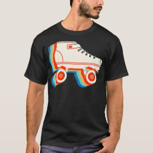 T-shirt les années 70 Roller Skis Disco Retro Vintage