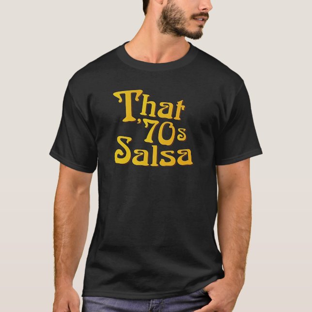 T-shirt les années 70 Salsa (Devant)