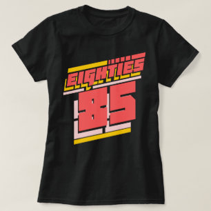 T-shirt Les années 80 1985 rétro vintage