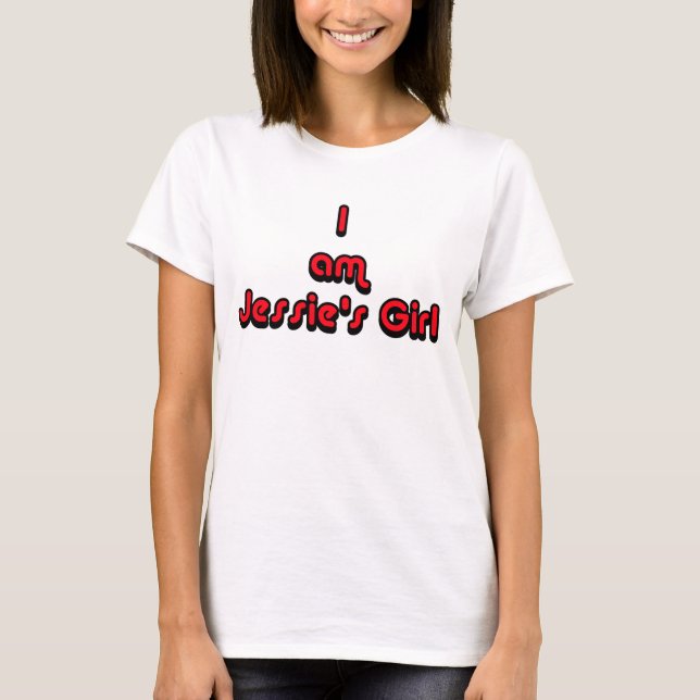 T-shirt les années 80 - je suis la fille de Jessie (Devant)