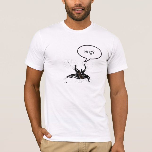 T-shirt Les araignées ont besoin de serrures aussi (Devant)