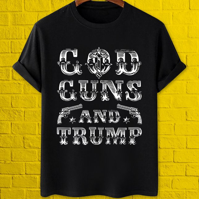 T-shirt Les armes de Dieu et l'amateur d'armes de Trump Pr (Créateur téléchargé)